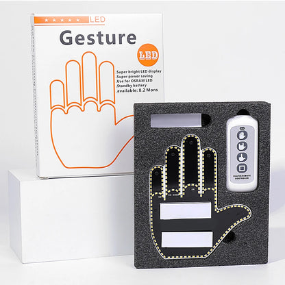 LED Light Hand Gesture Device